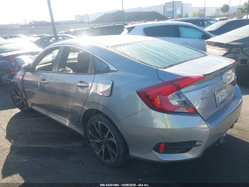 2019 Honda Civic Sport VIN: 19XFC2F8XKE211212 Lot: 43351494