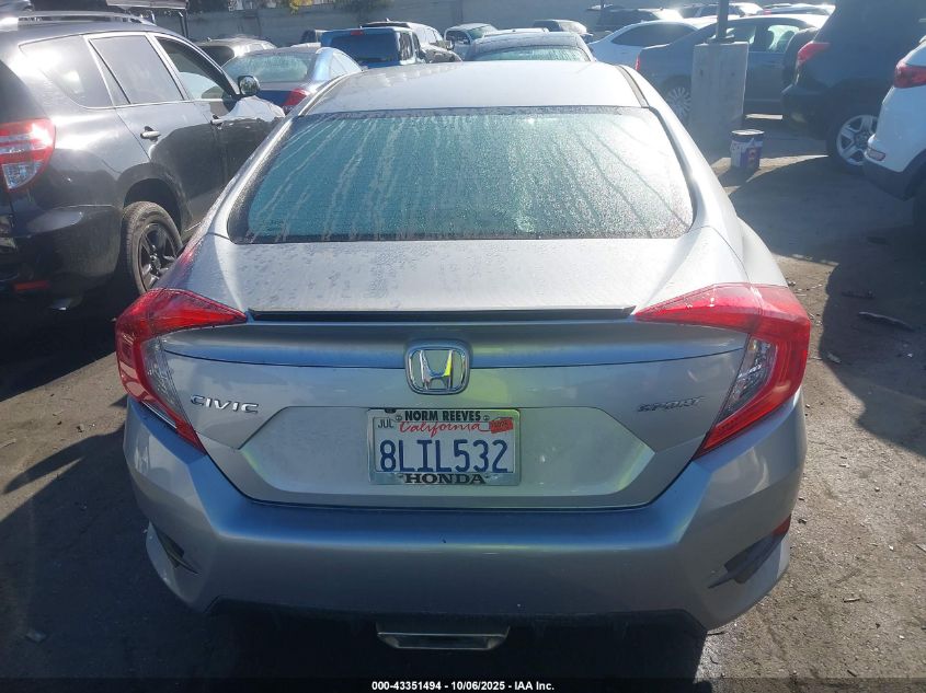 2019 Honda Civic Sport VIN: 19XFC2F8XKE211212 Lot: 43351494