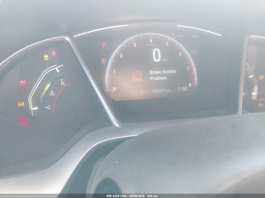 2019 Honda Civic Sport VIN: 19XFC2F8XKE211212 Lot: 43351494