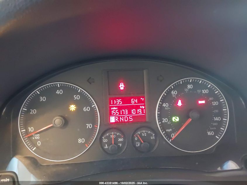 2008 Volkswagen Jetta Se VIN: 3VWRM71K78M167224 Lot: 43351496