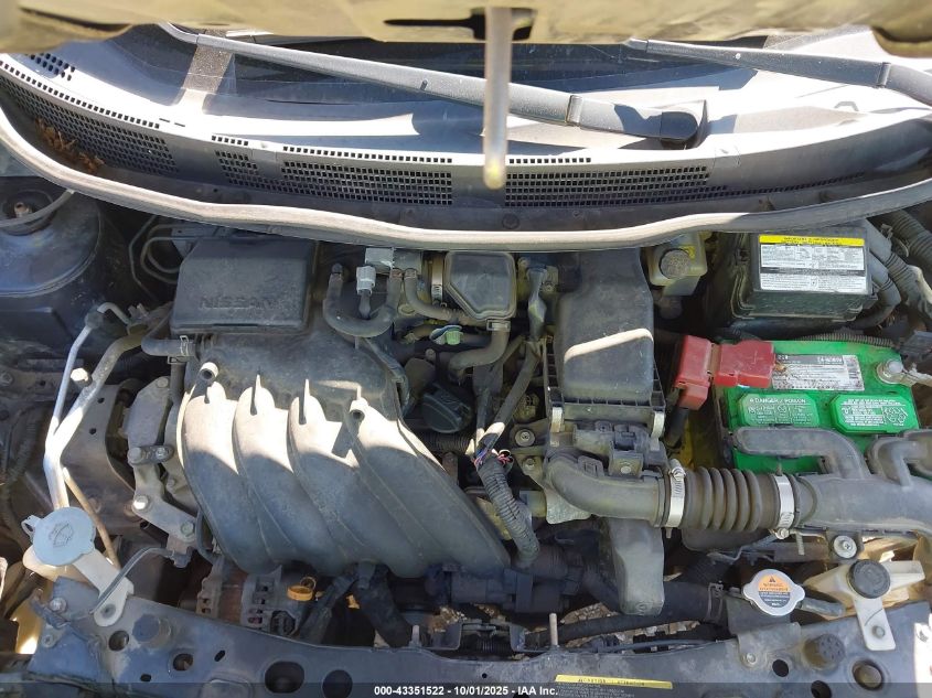 2019 Nissan Versa 1.6 S VIN: 3N1CN7APXKL800851 Lot: 43351522