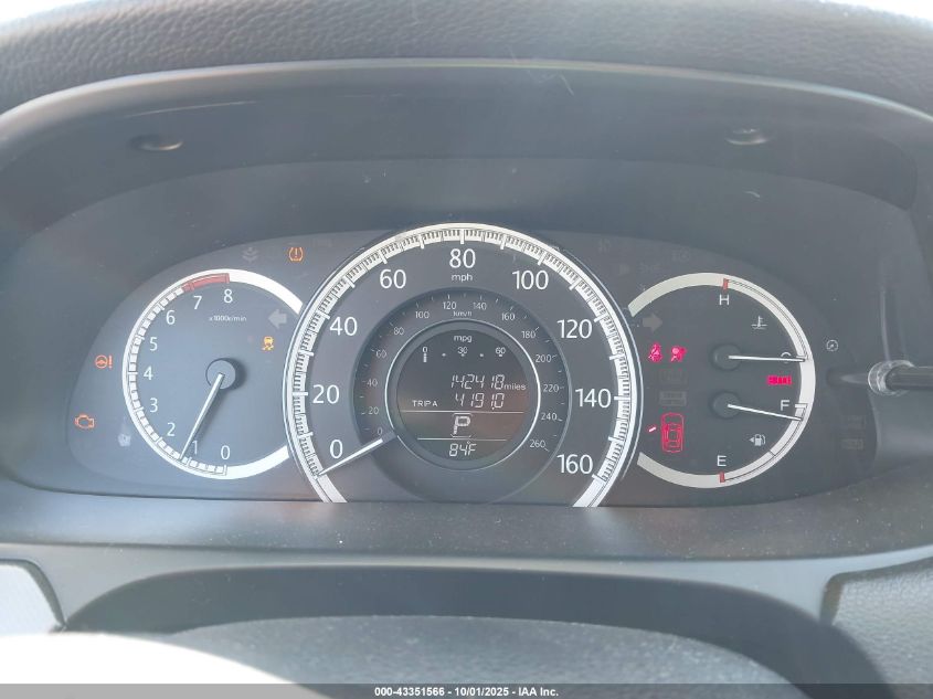 2014 Honda Accord Lx VIN: 1HGCR2F39EA195275 Lot: 43351566