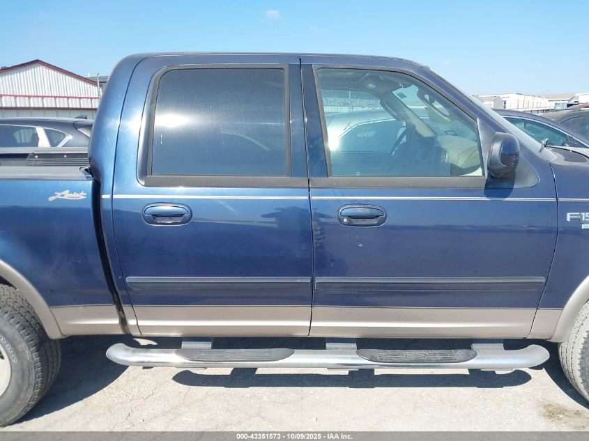 2003 Ford F-150 Lariat/Xlt VIN: 1FTRW08L53KD28656 Lot: 43351573