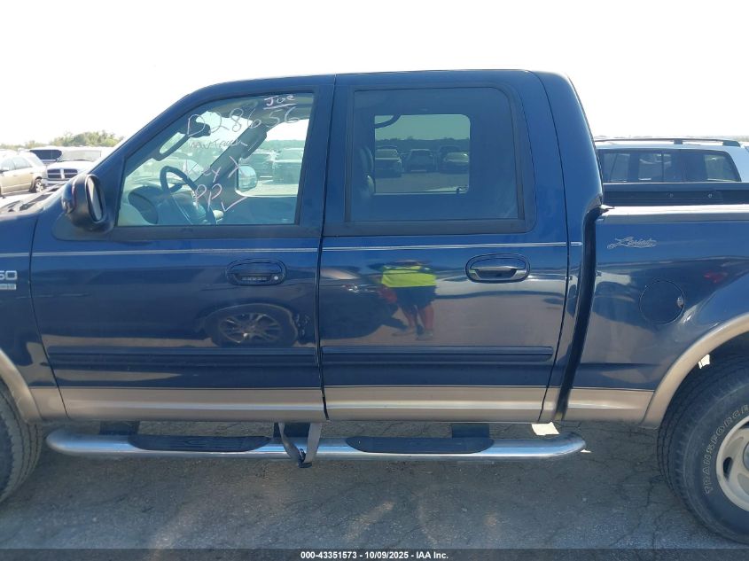 2003 Ford F-150 Lariat/Xlt VIN: 1FTRW08L53KD28656 Lot: 43351573