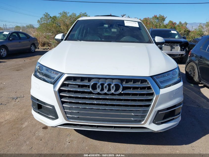 2019 Audi Q7 45 Premium VIN: WA1AHAF77KD033493 Lot: 43351578
