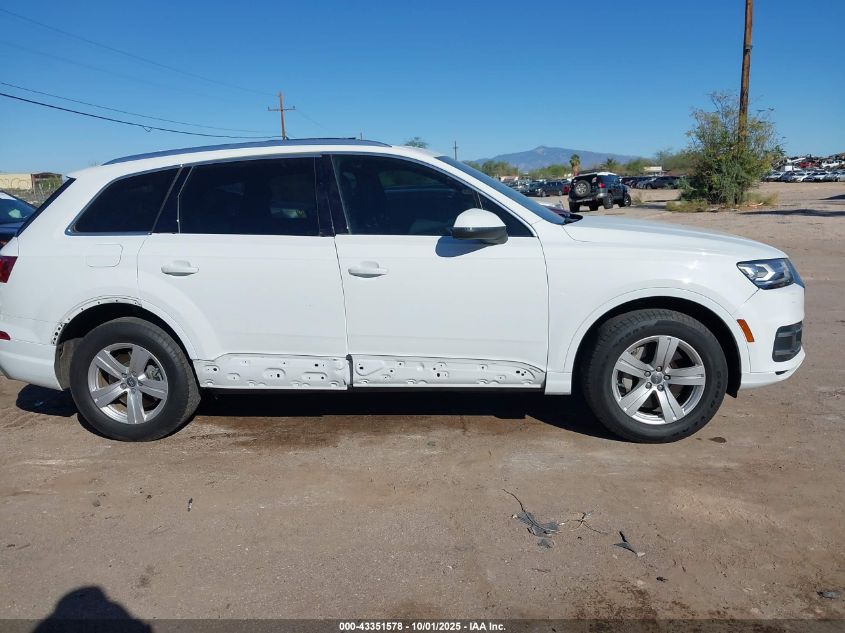 2019 Audi Q7 45 Premium VIN: WA1AHAF77KD033493 Lot: 43351578