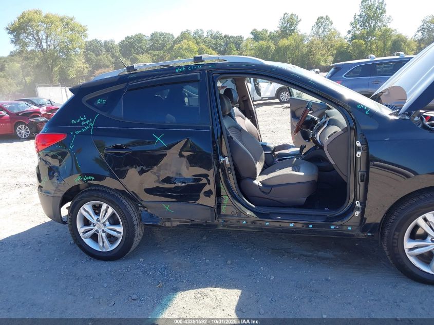 2013 Hyundai Tucson Gls VIN: KM8JUCAC2DU678567 Lot: 43351592