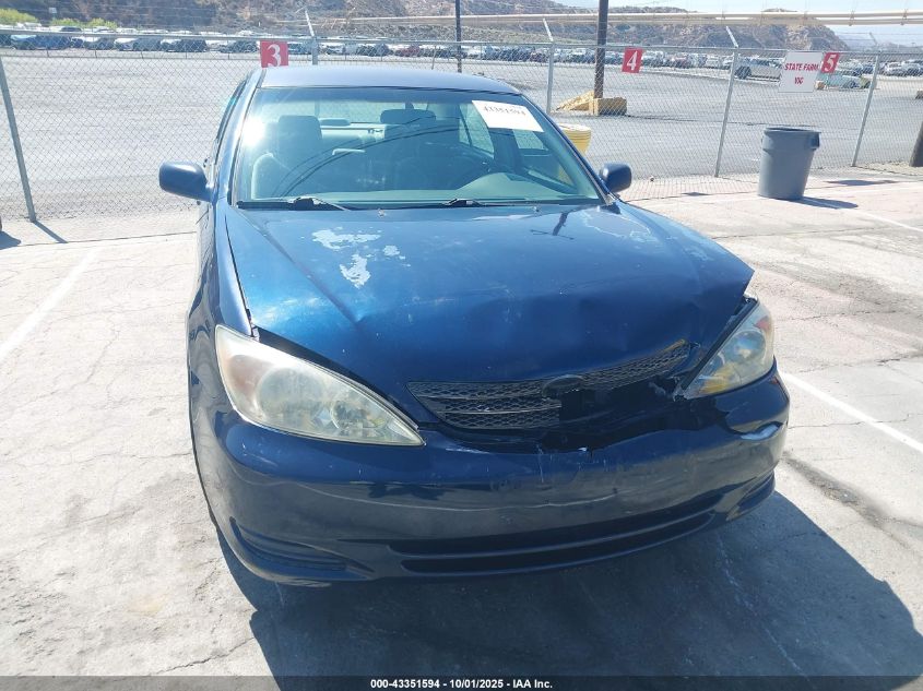 2004 Toyota Camry Le VIN: 4T1BE32K84U347810 Lot: 43351594