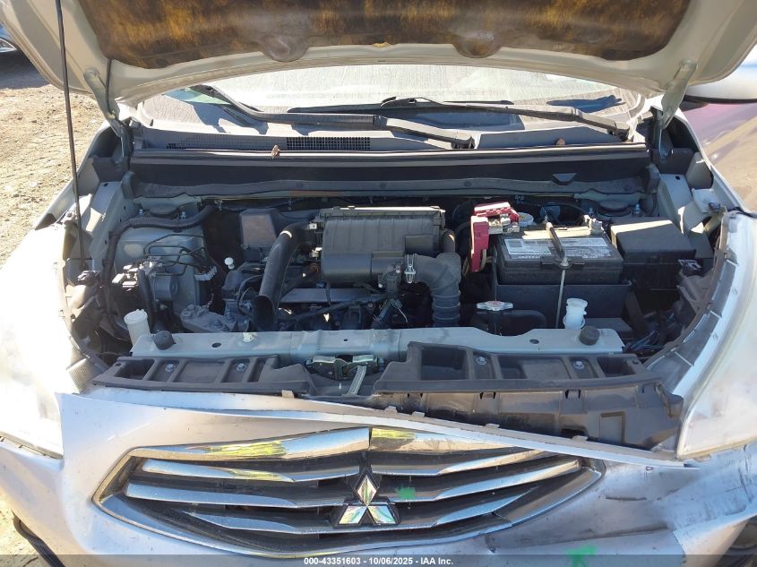 2018 Mitsubishi Mirage G4 Es VIN: ML32F3FJ2JHF04079 Lot: 43351603