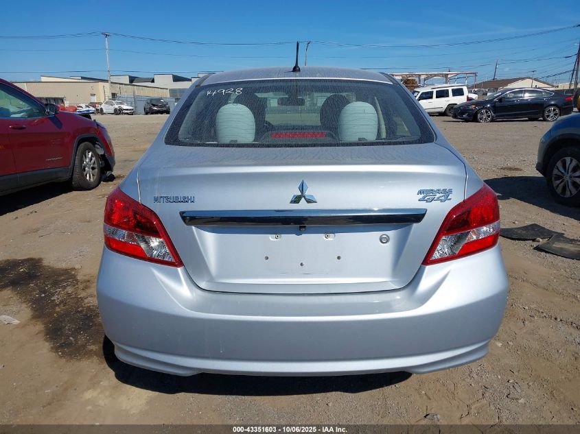 2018 Mitsubishi Mirage G4 Es VIN: ML32F3FJ2JHF04079 Lot: 43351603