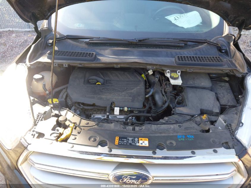 2017 Ford Escape Titanium VIN: 1FMCU9JD2HUC97747 Lot: 43351608