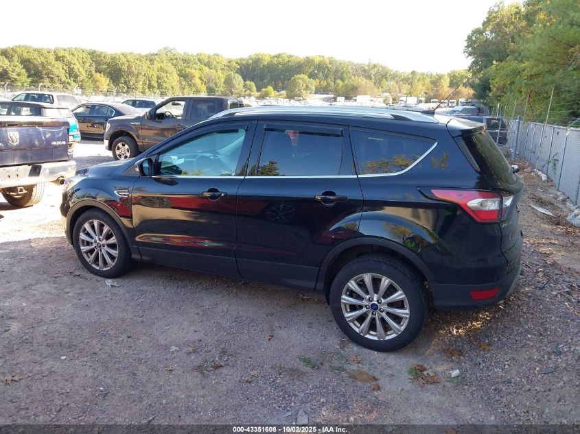 2017 Ford Escape Titanium VIN: 1FMCU9JD2HUC97747 Lot: 43351608