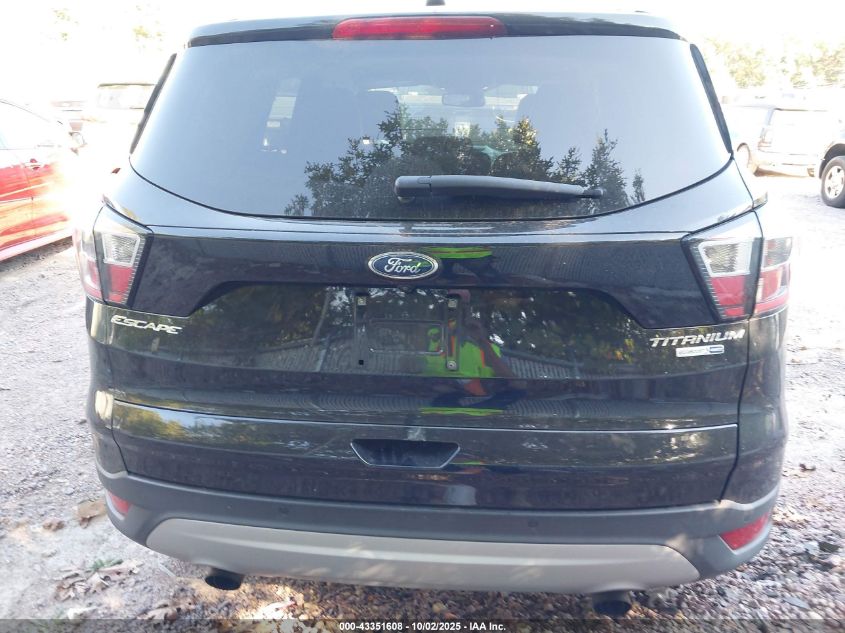 2017 Ford Escape Titanium VIN: 1FMCU9JD2HUC97747 Lot: 43351608