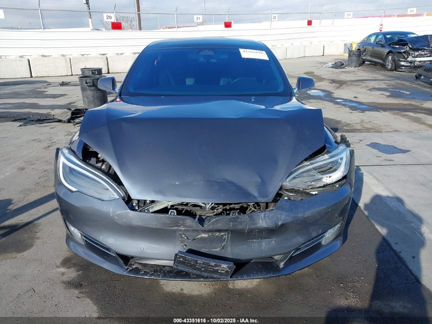 2018 Tesla Model S 100D/75D/P100D VIN: 5YJSA1E21JF298132 Lot: 43351616