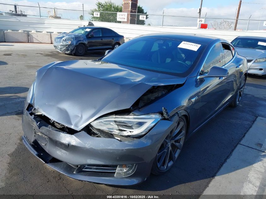 2018 Tesla Model S 100D/75D/P100D VIN: 5YJSA1E21JF298132 Lot: 43351616