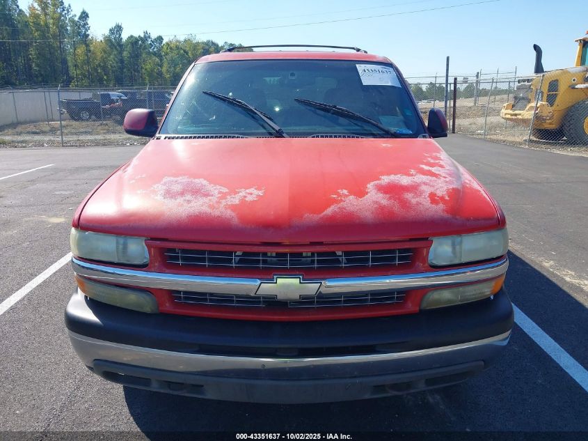 2001 Chevrolet Tahoe Lt VIN: 1GNEC13T11J101706 Lot: 43351637