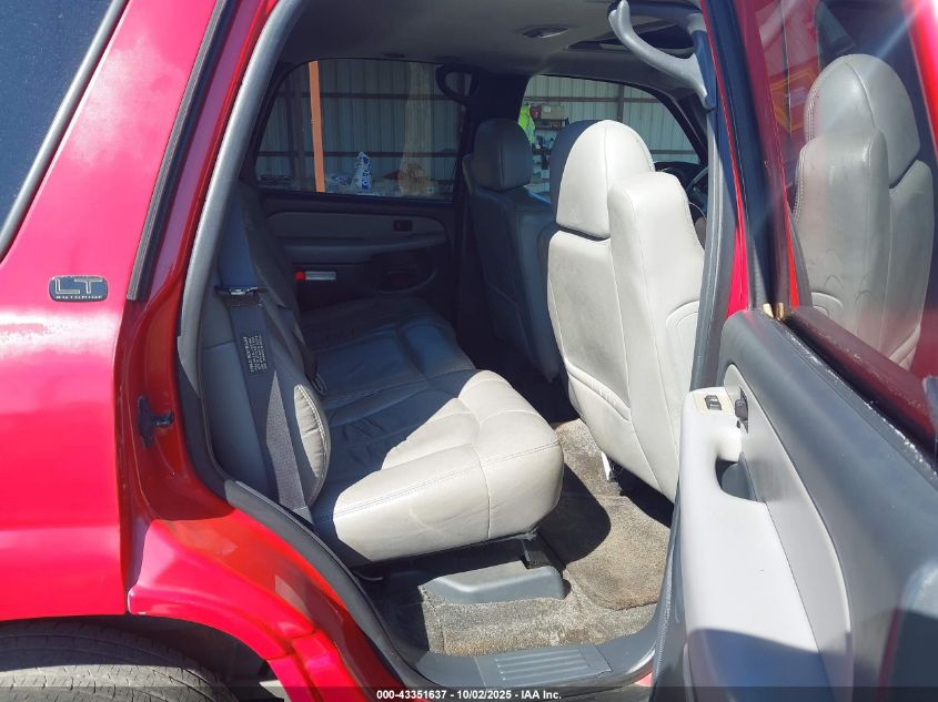 2001 Chevrolet Tahoe Lt VIN: 1GNEC13T11J101706 Lot: 43351637