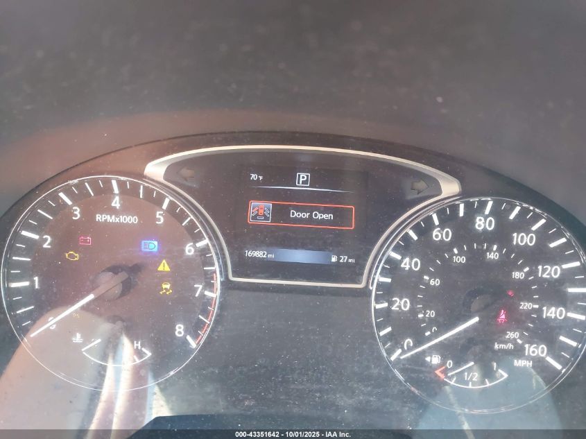 2016 Nissan Altima 2.5/2.5 S/2.5 Sl/2.5 Sr/2.5 Sv VIN: 1N4AL3AP2GN376694 Lot: 43351642