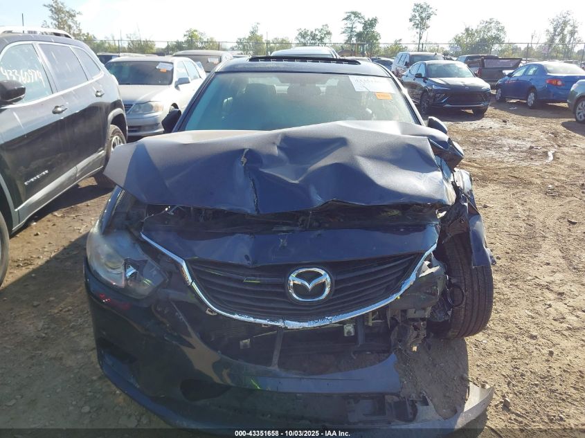 2016 Mazda Mazda6 I Touring VIN: JM1GJ1V53G1470386 Lot: 43351658