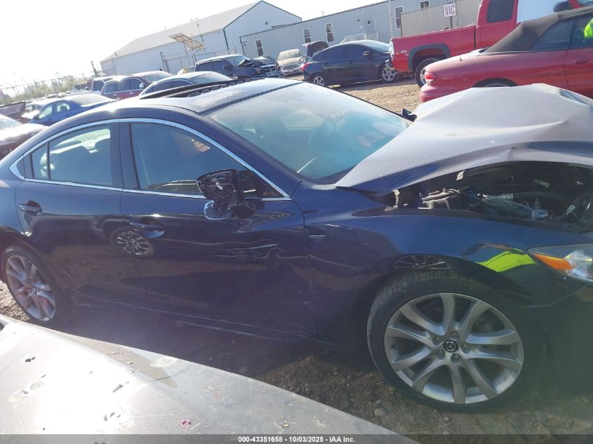 2016 Mazda Mazda6 I Touring VIN: JM1GJ1V53G1470386 Lot: 43351658