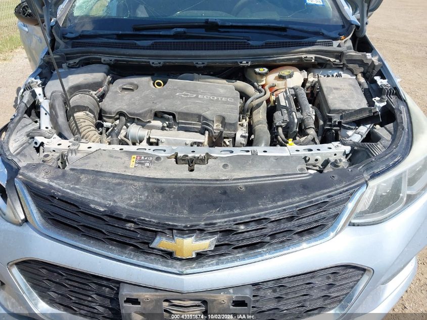 2018 Chevrolet Cruze Ls Auto VIN: 1G1BC5SMXJ7116952 Lot: 43351674