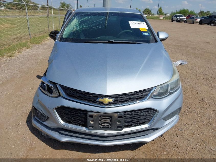 2018 Chevrolet Cruze Ls Auto VIN: 1G1BC5SMXJ7116952 Lot: 43351674
