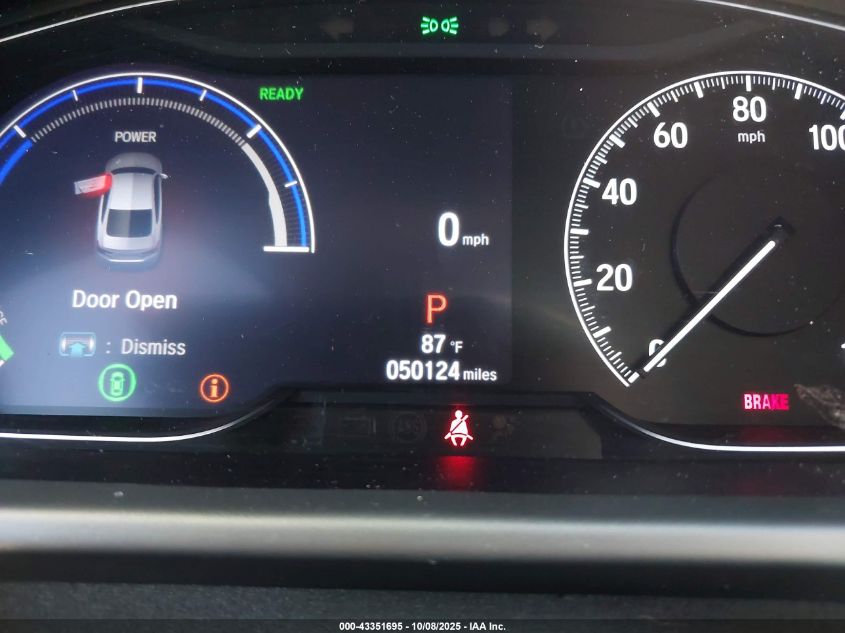 2022 Honda Accord Hybrid Touring VIN: 1HGCV3F94NA025721 Lot: 43351695