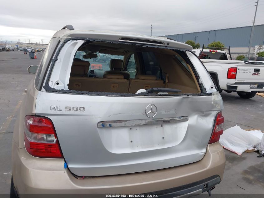 2006 Mercedes-Benz Ml 350 4Matic VIN: 4JGBB86E56A046751 Lot: 43351703