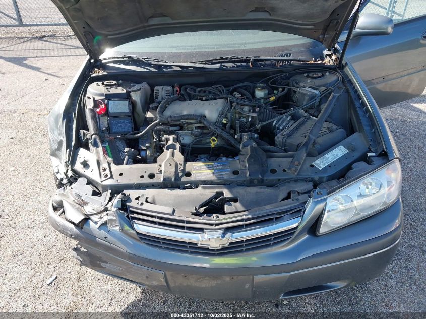 2005 Chevrolet Impala VIN: 2G1WF52E659164762 Lot: 43351712