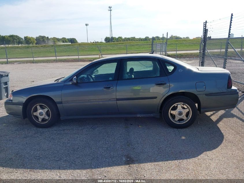 2005 Chevrolet Impala VIN: 2G1WF52E659164762 Lot: 43351712