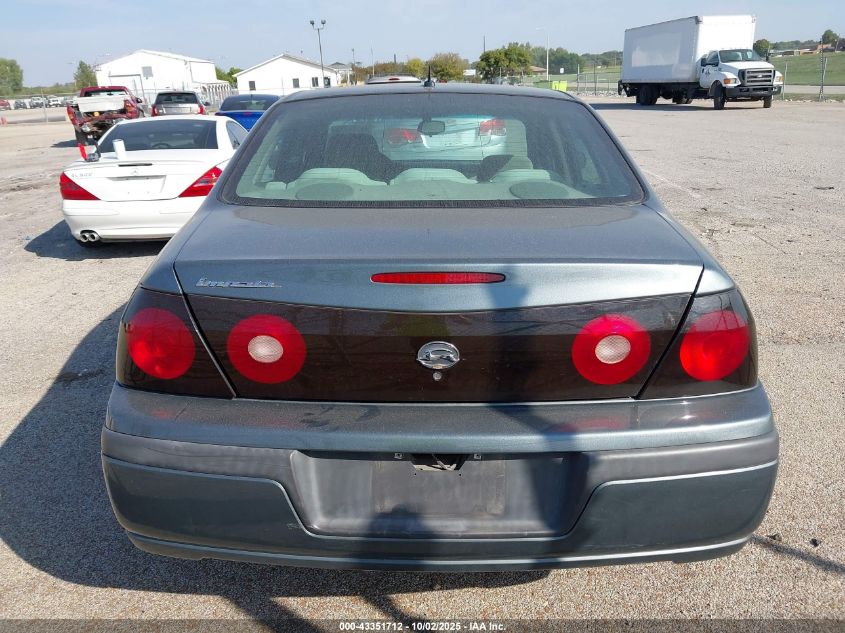 2005 Chevrolet Impala VIN: 2G1WF52E659164762 Lot: 43351712