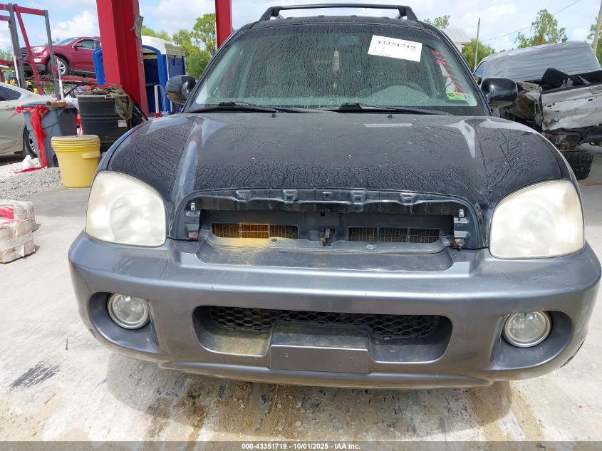 2006 Hyundai Santa Fe Gls VIN: KM8SC73D26U037426 Lot: 43351719