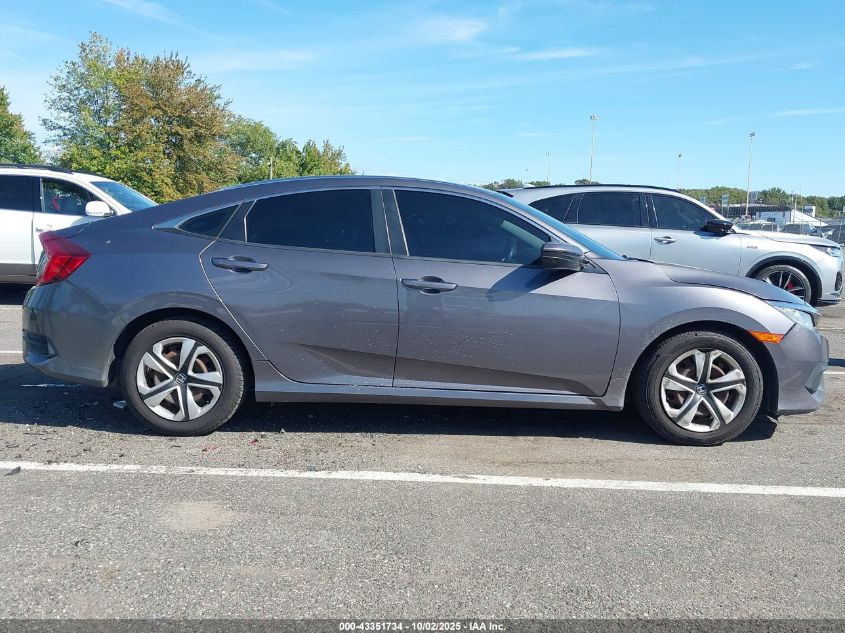 2017 Honda Civic Lx VIN: 19XFC2F58HE069392 Lot: 43351734