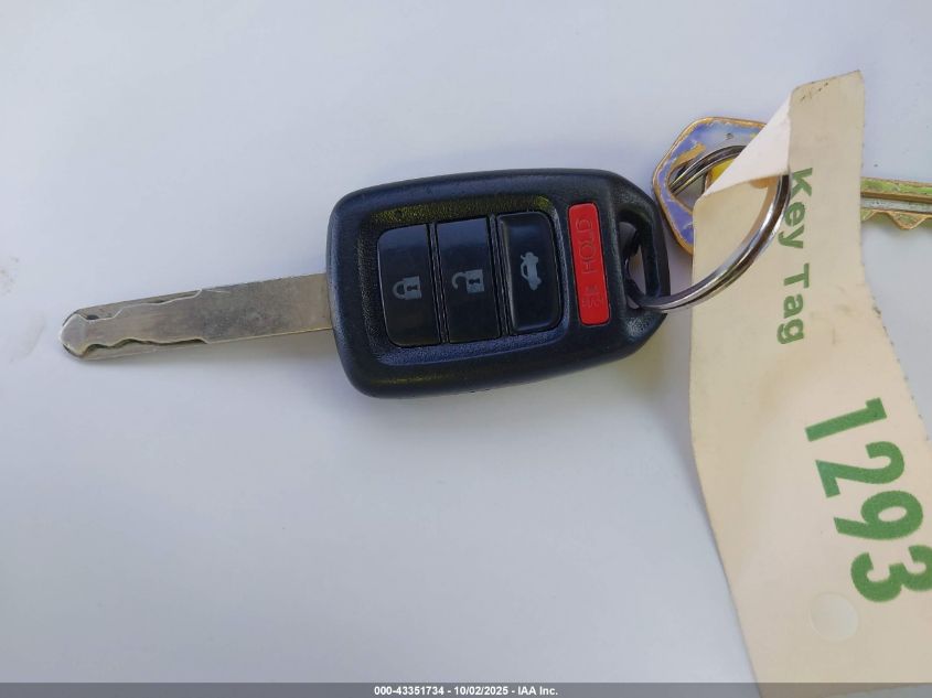 2017 Honda Civic Lx VIN: 19XFC2F58HE069392 Lot: 43351734