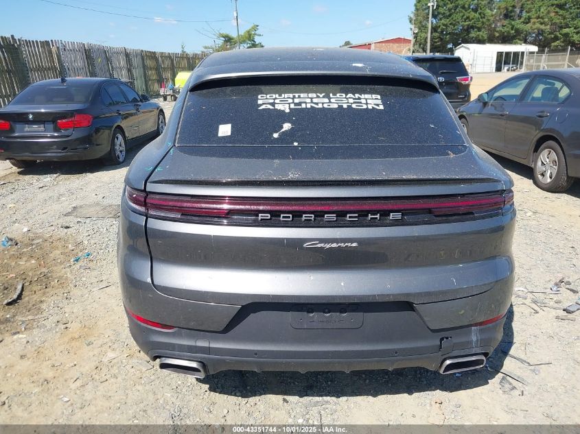 2025 Porsche Cayenne Coupe VIN: WP1BA2AY5SDA30868 Lot: 43351744