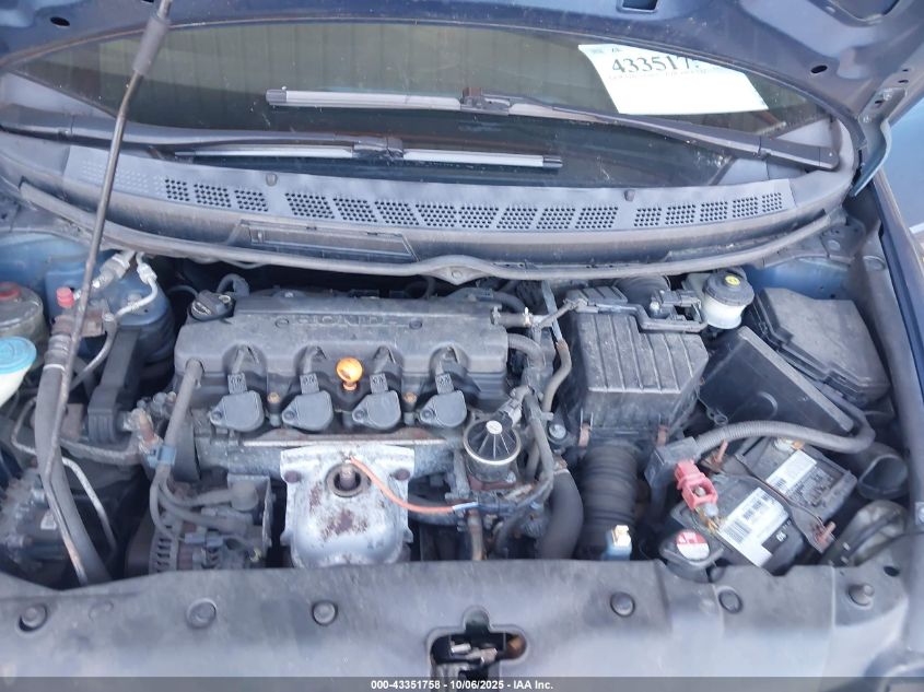 2010 Honda Civic Lx VIN: 2HGFA1F56AH321488 Lot: 43351758