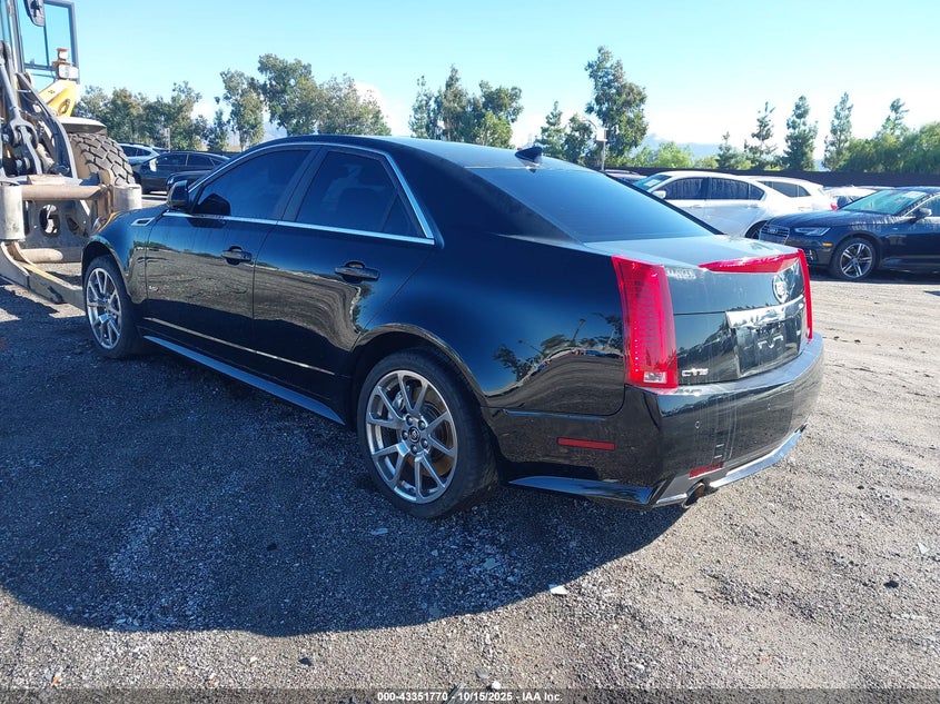 Vin: 1g6dv5ep2b0101679, lot: 43846490, cadillac cts-v 20113