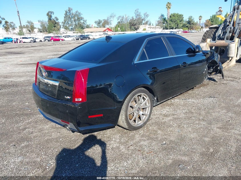 Vin: 1g6dv5ep2b0101679, lot: 43846490, cadillac cts-v 20114