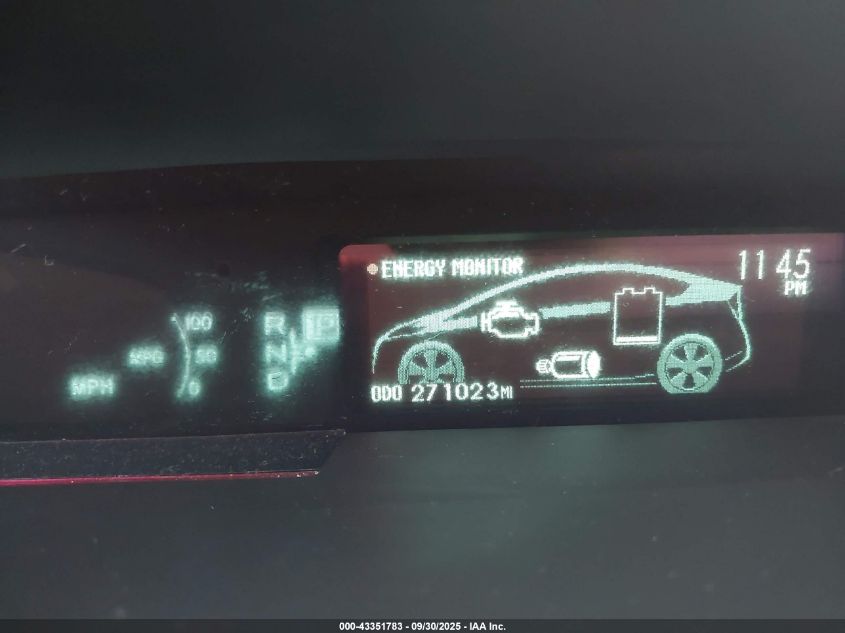 2011 Toyota Prius Two VIN: JTDKN3DU2B0300053 Lot: 43351783