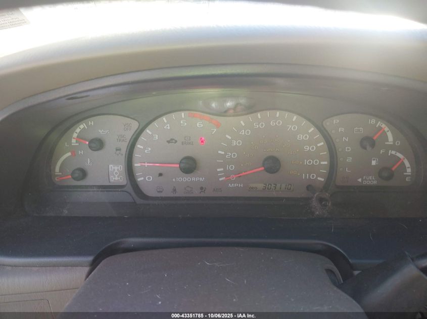 2002 Toyota Sequoia Sr5 V8 VIN: 5TDBT44A12S135742 Lot: 43351785