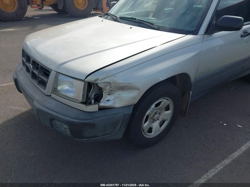 2000 Subaru Forester L VIN: JF1SF6351YH711713 Lot: 43351797