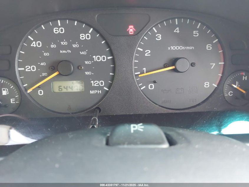 2000 Subaru Forester L VIN: JF1SF6351YH711713 Lot: 43351797