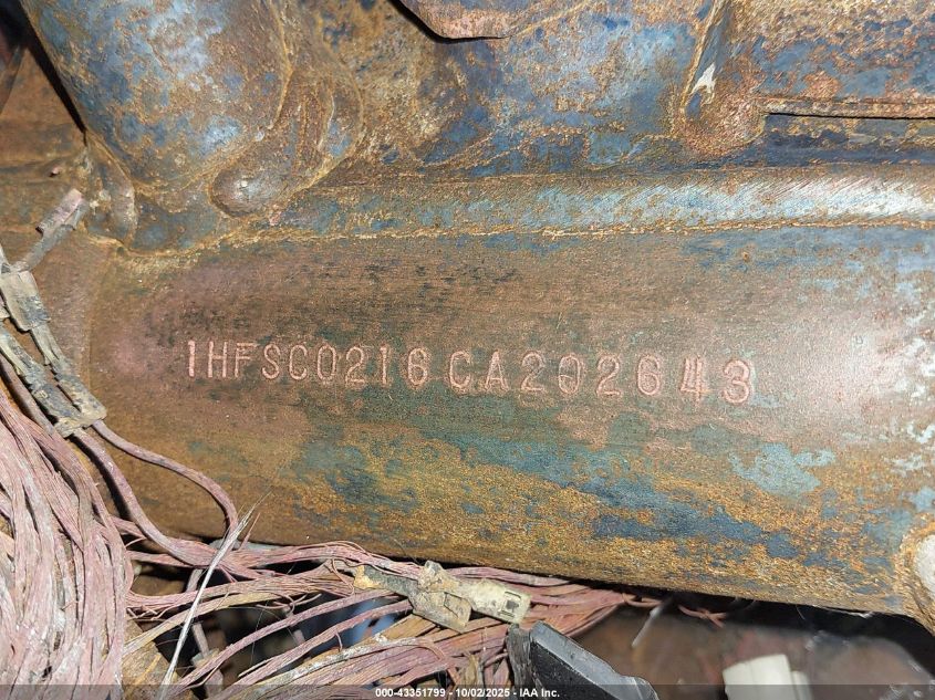 1982 Honda Gl1100 I VIN: 1HFSC0216CA202643 Lot: 43351799