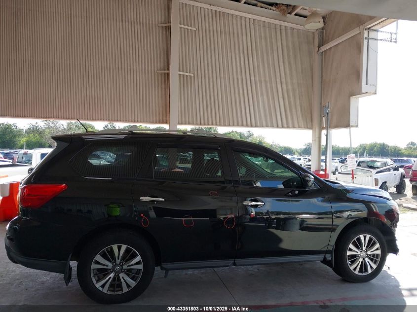 2017 Nissan Pathfinder Sv VIN: 5N1DR2MN5HC911942 Lot: 43351803