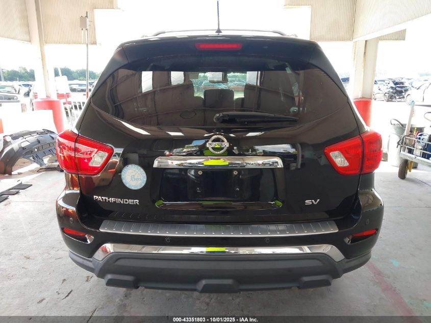 2017 Nissan Pathfinder Sv VIN: 5N1DR2MN5HC911942 Lot: 43351803