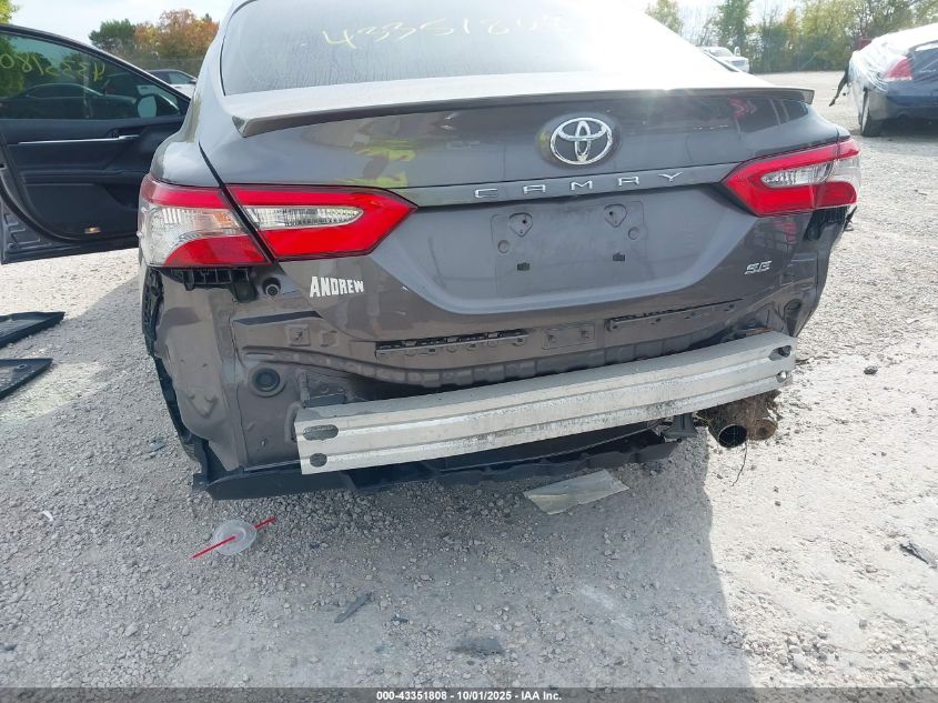 2018 Toyota Camry Se VIN: 4T1B11HK9JU073455 Lot: 43351808
