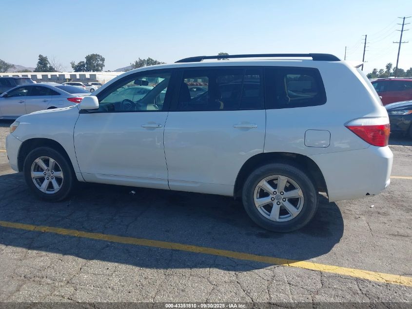 2008 Toyota Highlander VIN: JTEDS41A482044847 Lot: 43351810