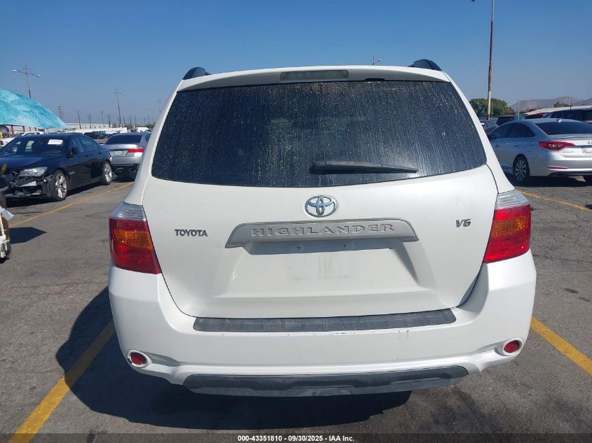 2008 Toyota Highlander VIN: JTEDS41A482044847 Lot: 43351810