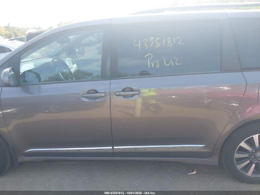 2019 Toyota Sienna Le 7 Passenger VIN: 5TDJZ3DC4KS226056 Lot: 43351812