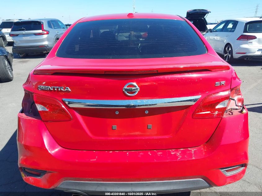 2017 Nissan Sentra Sr VIN: 3N1AB7AP7HY296383 Lot: 43351840